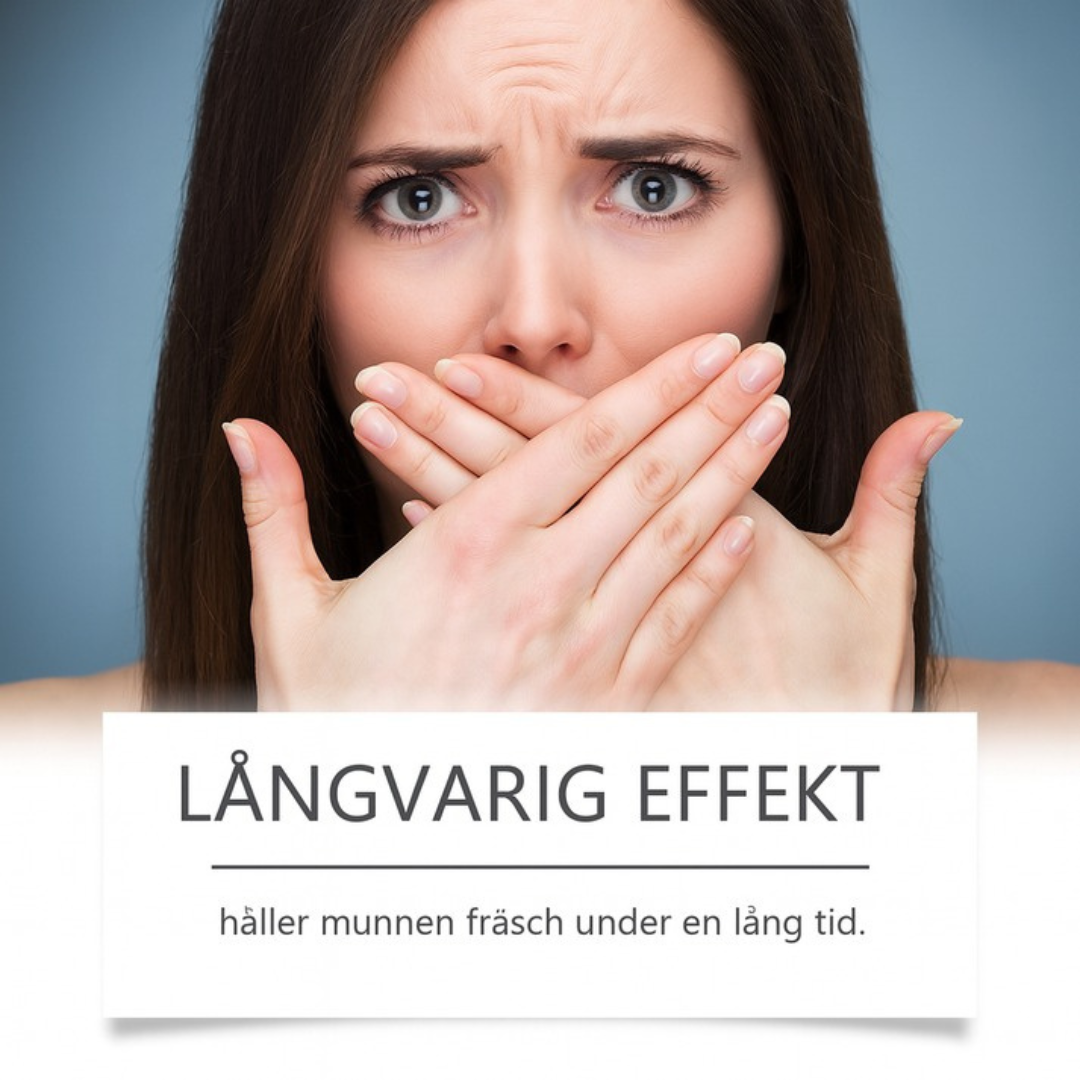 MouthCare™ | Säg adjö till beläggningar på tungan, dålig lukt och bakterier