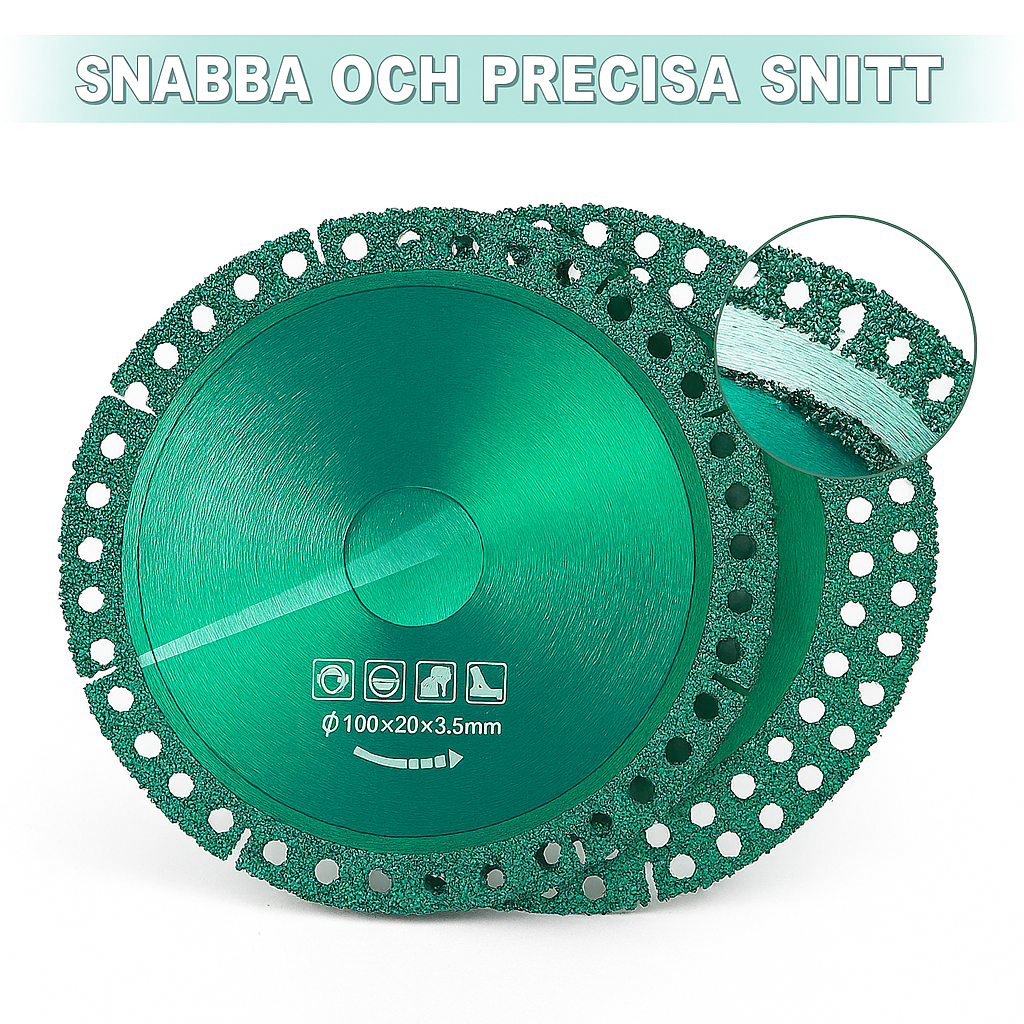 DiamondKraftSkiva™ | Kraftfull slipning skiva med diamantprecision
