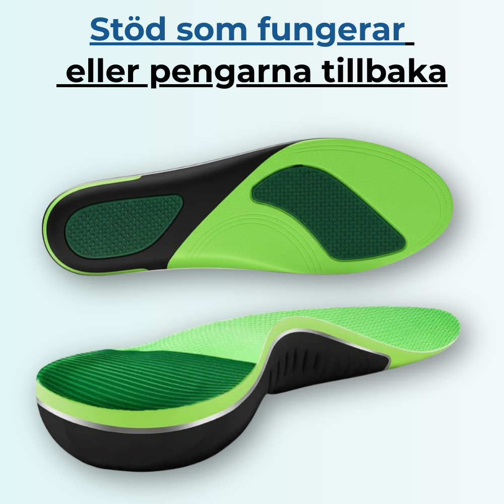 OrthoStep™ | Stöd som lindrar varje steg