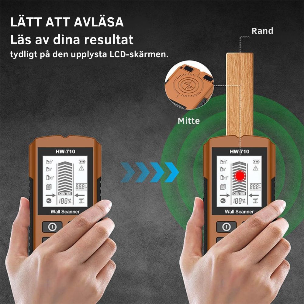 WallScan™ | Undvik kostsamma misstag – säkra strukturen och ledningarna i dina väggar