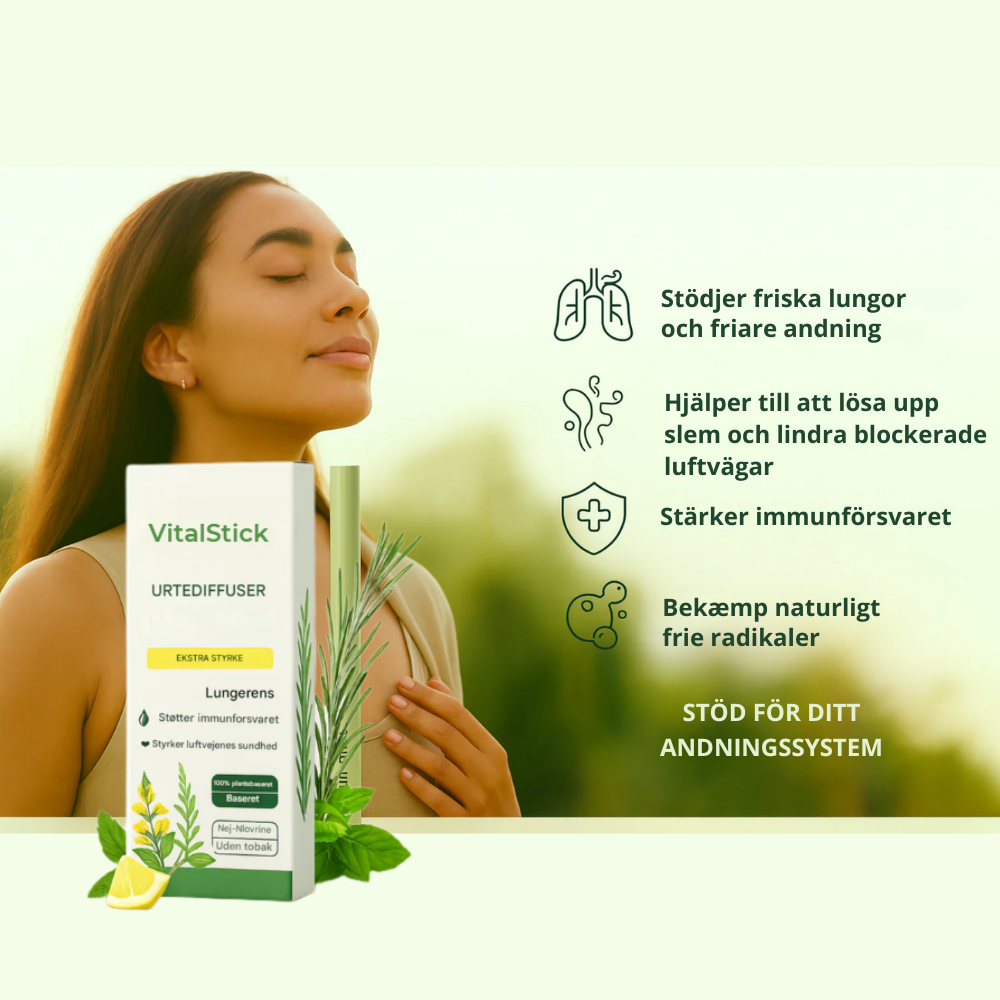 VitalStick™ | Hjälper dig att sluta röka eller vapea!