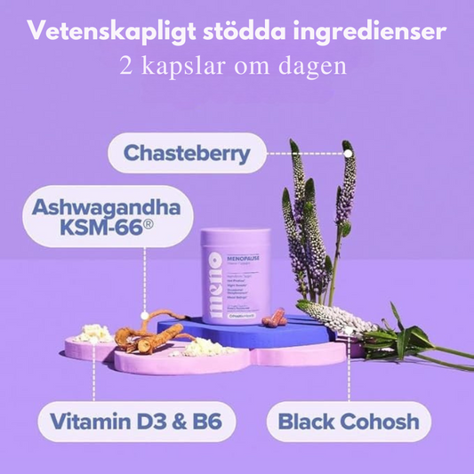 MenoVit™ | Hormonbalans & Stöd vid klimakteriet