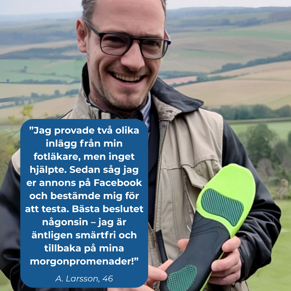 OrthoStep™ | Stöd som lindrar varje steg