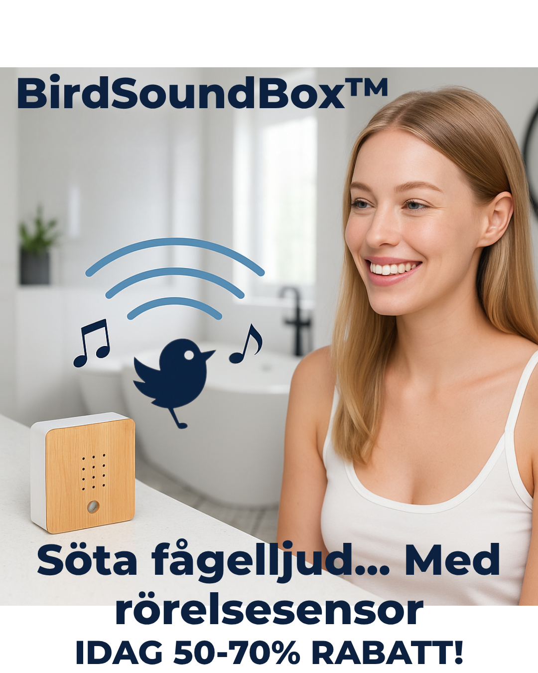 BirdSoundBox™ | BÄSTA PRESENTEN NåGONSIN! 50-80% RABATT & 3+1 GRATIS. Spelar upp underbart avkopplande fågelljud när du går förbi och garanterat att få dig att le varje gång. Med sörelsesensor