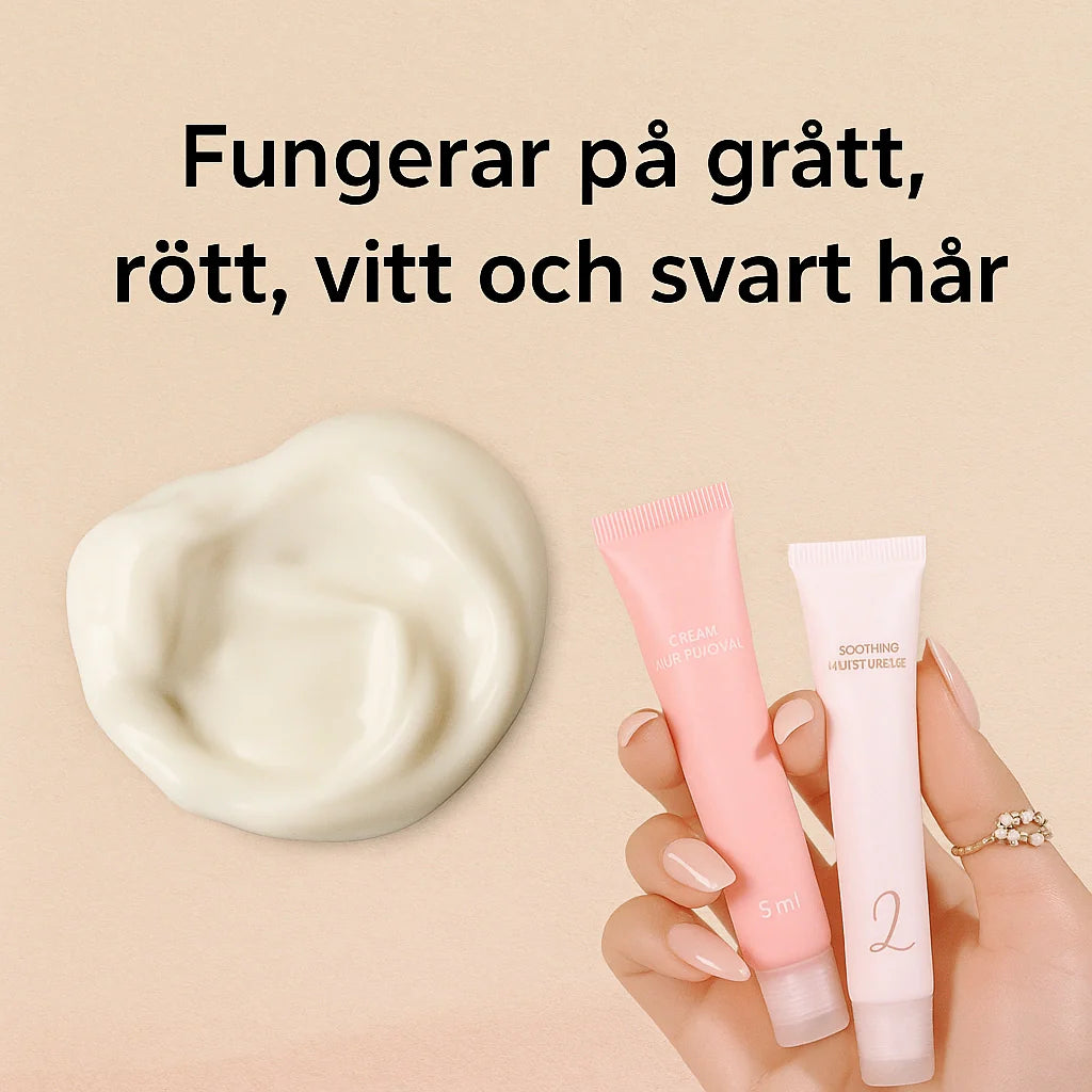 Hårborttagningsset med vårdande fuktighetskräm | Specialpris för 4 eller 6 set!