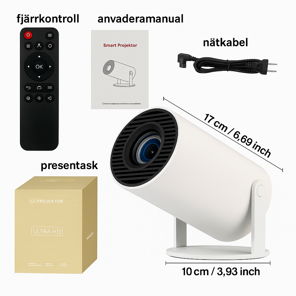 BeamAir™ | Förvandla vilken vägg som helst till din bioduk
