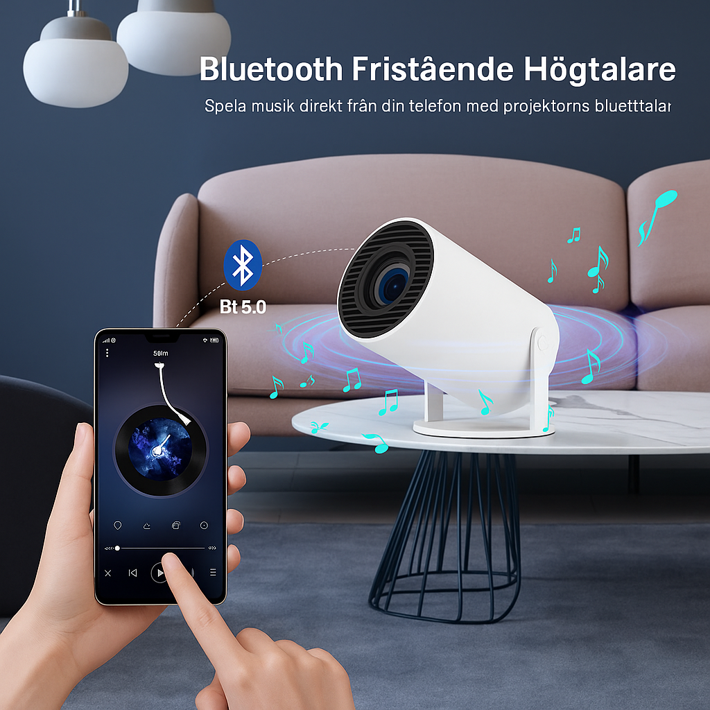 BeamAir™ | Förvandla vilken vägg som helst till din bioduk