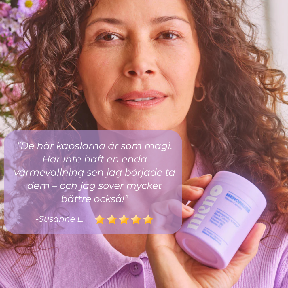 MenoVit™ | Hormonbalans & Stöd vid klimakteriet