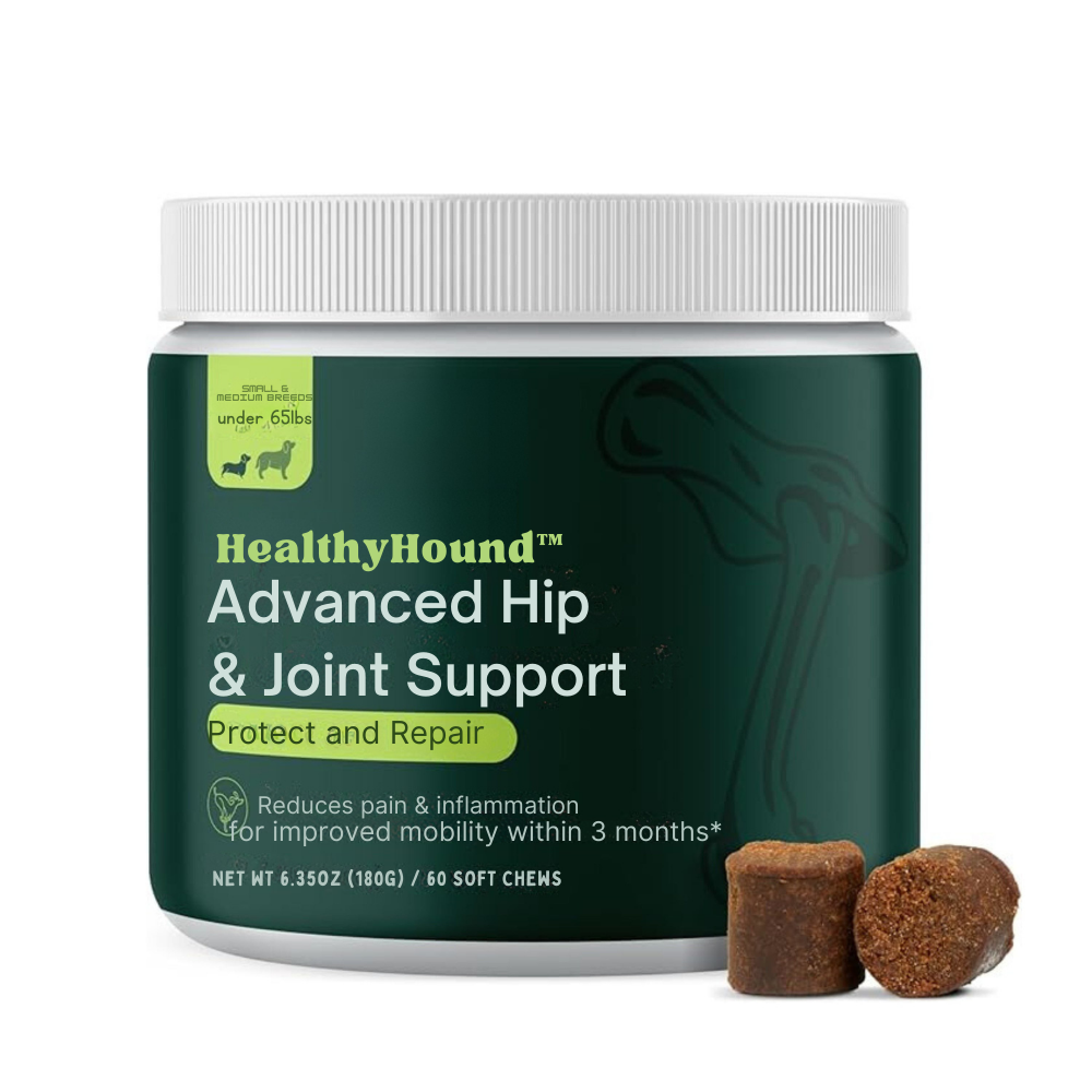 HealthyHound™ | 3-i-1 Probiotika som främjar din hunds Mag-, Hud- & Energiproblem. NU 1+1 GRATIS & 2+2 GRATIS MED EXTRA RABATT