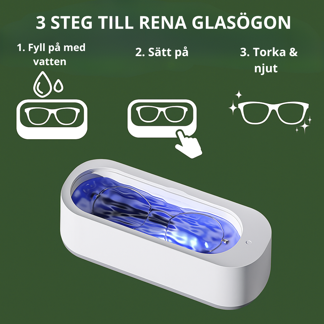 OptiKlar™ | Kristallklar sikt utan putsdukar
