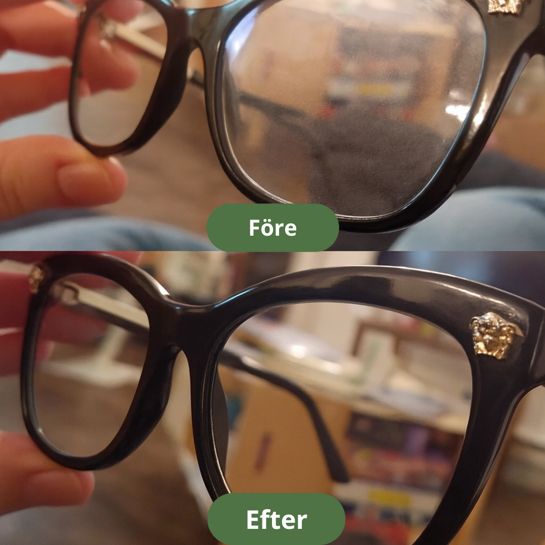 OptiKlar™ | Kristallklar sikt utan putsdukar