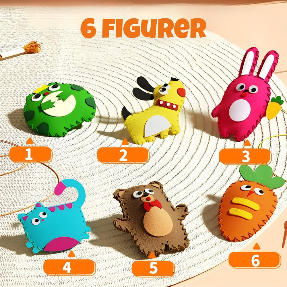 Broderikit DIYKids - gör-det-själv-sy-kit för barn