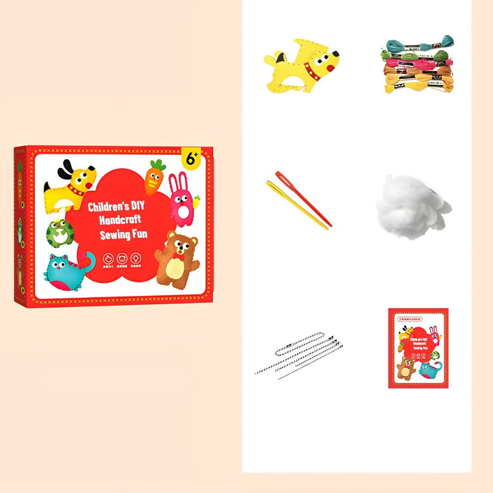 Broderikit DIYKids - gör-det-själv-sy-kit för barn