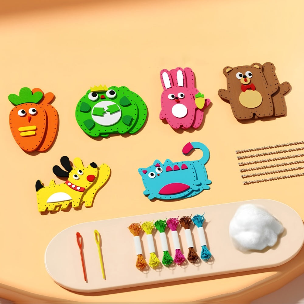 Broderikit DIYKids - gör-det-själv-sy-kit för barn