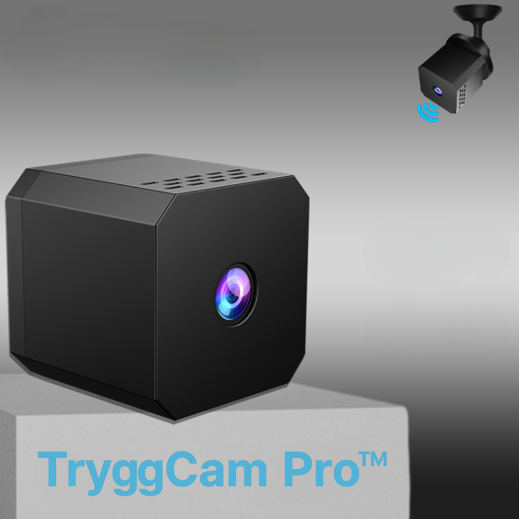 TryggCam Pro™ | Den smarta säkerhetskameran