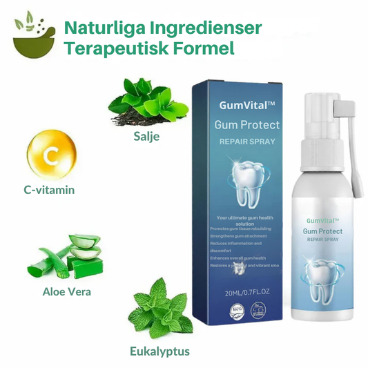 VitalGum™ | Synlig förbättring av tandköttet!