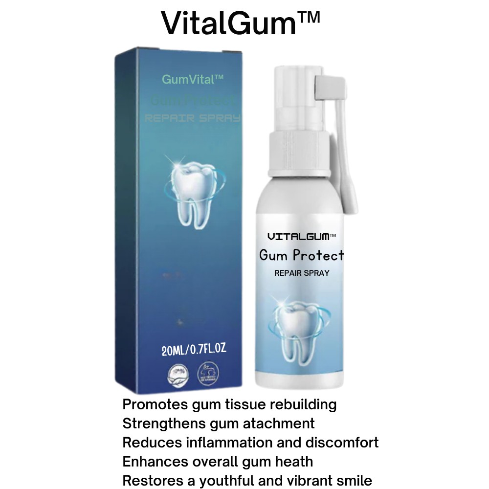 VitalGum™ | Synlig förbättring av tandköttet!