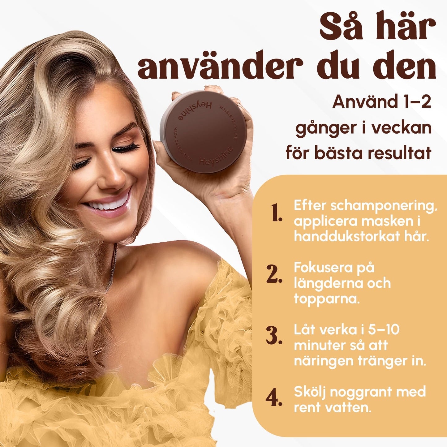 CollaShine™ | Repair Hårmask (stor burk 0.5L)