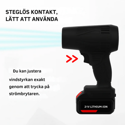 LeafBlowerCompact™ – Trådlös städning på sekunder.