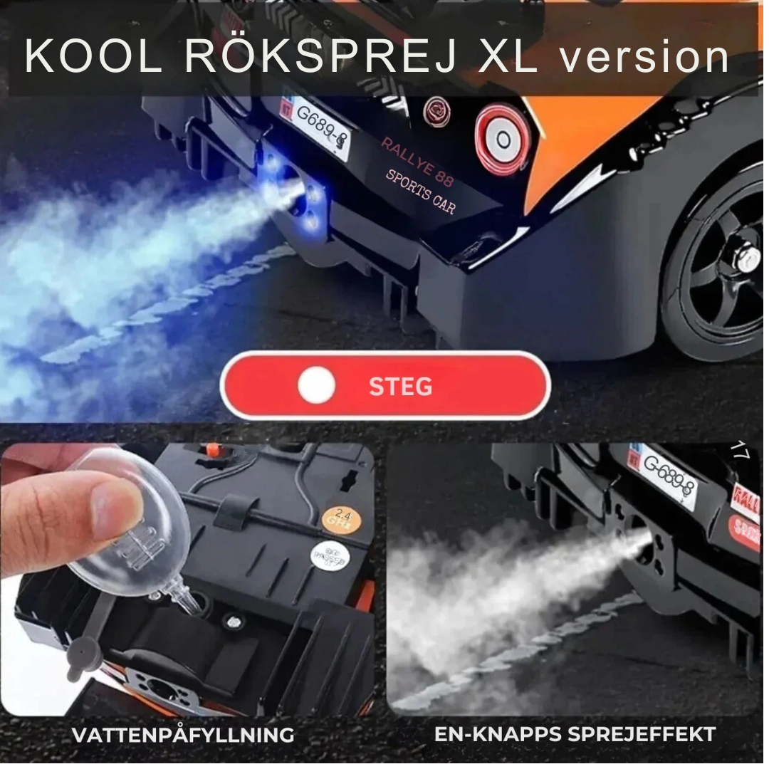 RC Drifter GT™ | 4WD Drift-RC-Bil, Snabbladdning & Action!