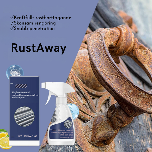 RustAway™ | Återställer glansen och tar bort rost på sekunder