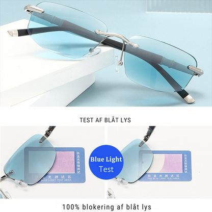 EyeCare™ | Läsglasögon med hög hårdhet och blåljusskydd för både när- och avståndsseende