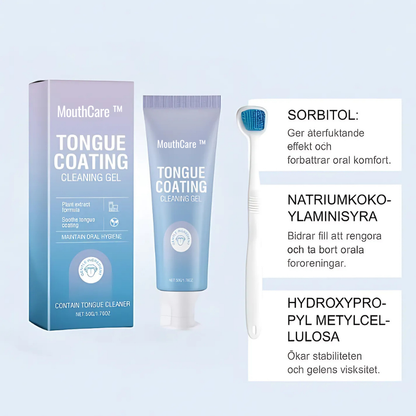 MouthCare™ | Säg adjö till beläggningar på tungan, dålig lukt och bakterier