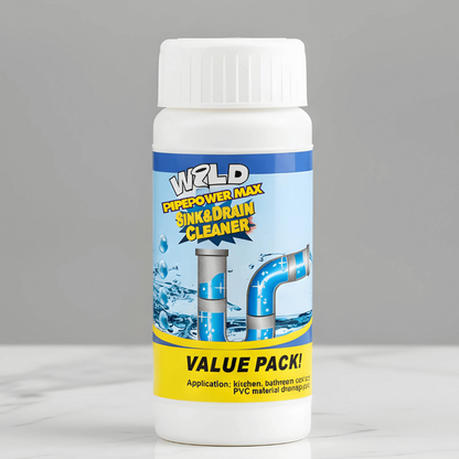 PipePower Max™ |  Kraftfull rör- och avloppsrensare för kök & badrum