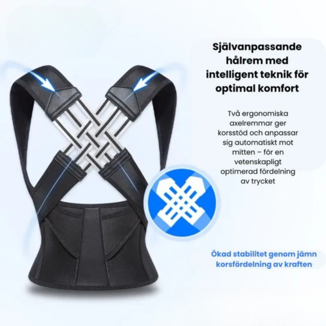 SpineEase™ | Lindra ryggont & stå rak med stolthet