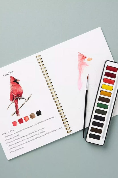 StartAkvarell™ | Tänd din kreativitet med vår roliga arbetsbok för akvarell!