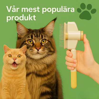 CatGroom™ | Borsten som tar bort underull utan kämpande