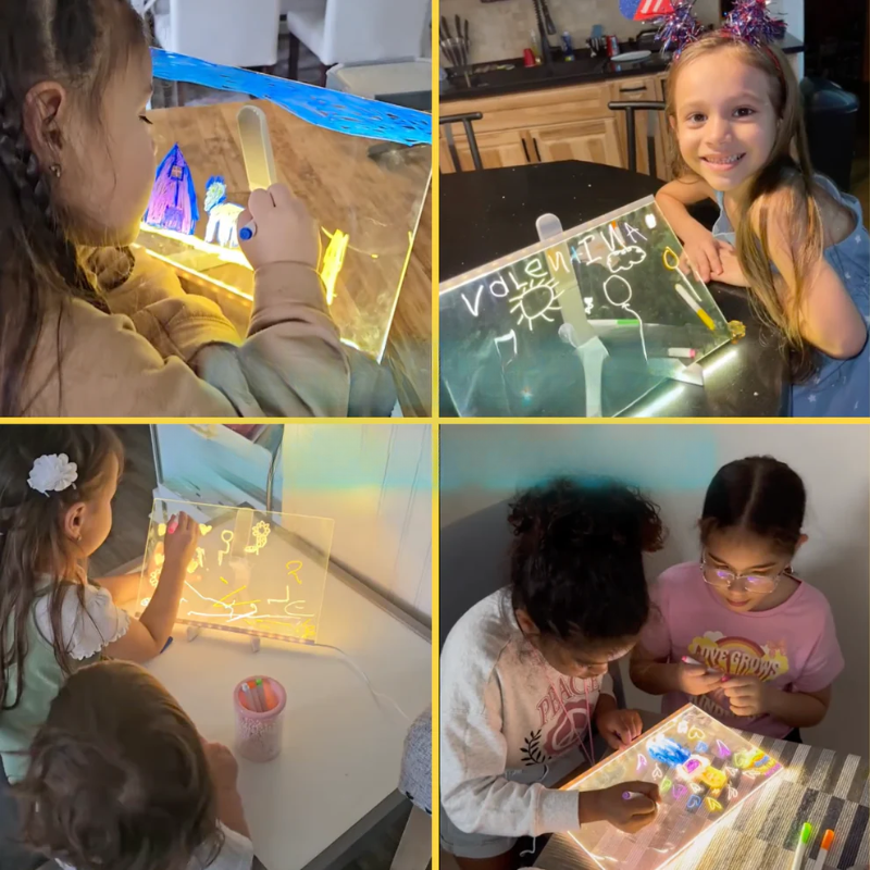 LumiSketch™ | Lysande LED-ritbräda för barn