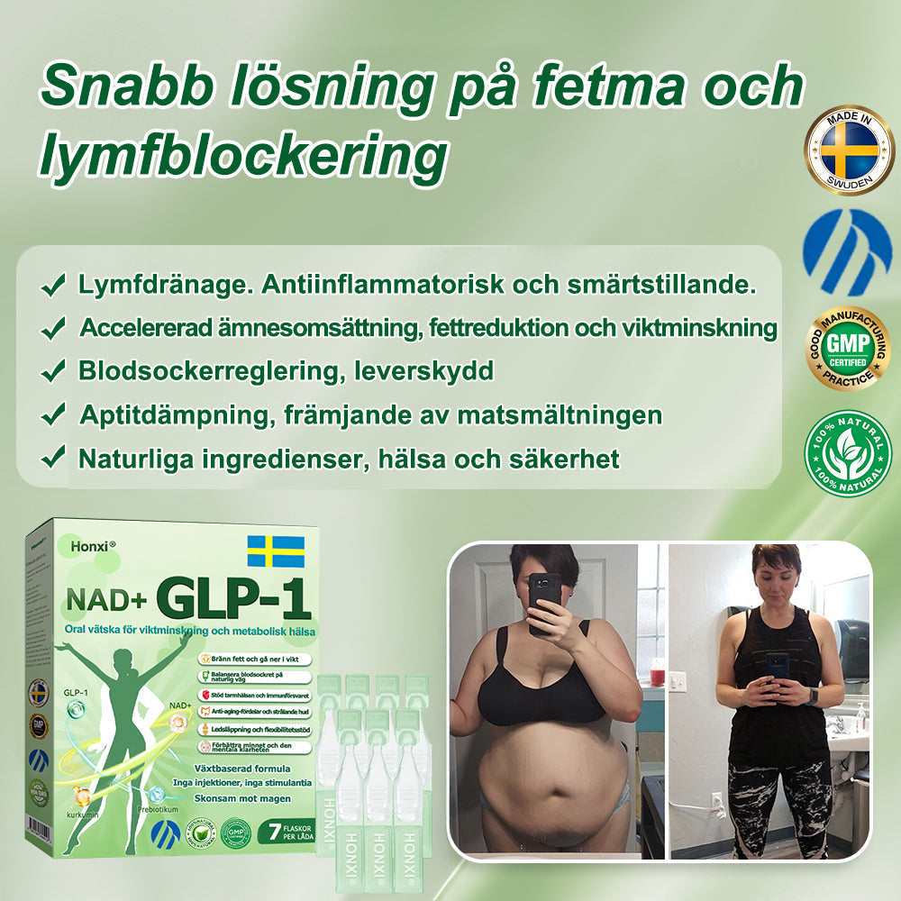 SmartHealth™ NAD+GLP-1 Oral vätska för viktminskning och metabolisk hälsa! Se erbjudandena