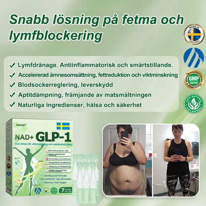 SmartHealth™ NAD+GLP-1 Oral vätska för viktminskning och metabolisk hälsa! Se erbjudandena