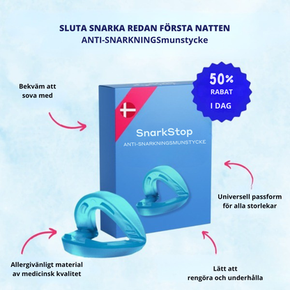 SnarkStop™ |Fri luftväg och tystare nätter