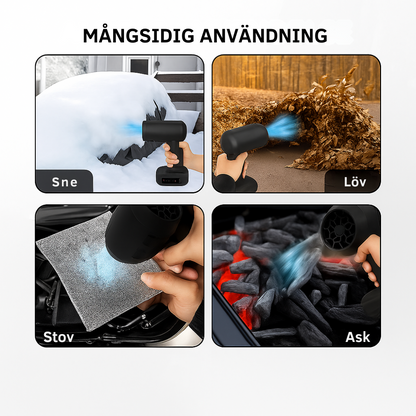 LeafBlowerCompact™ – Trådlös städning på sekunder.