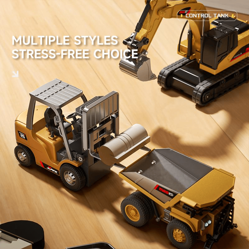 1:64 Mini RC Builders i Metall