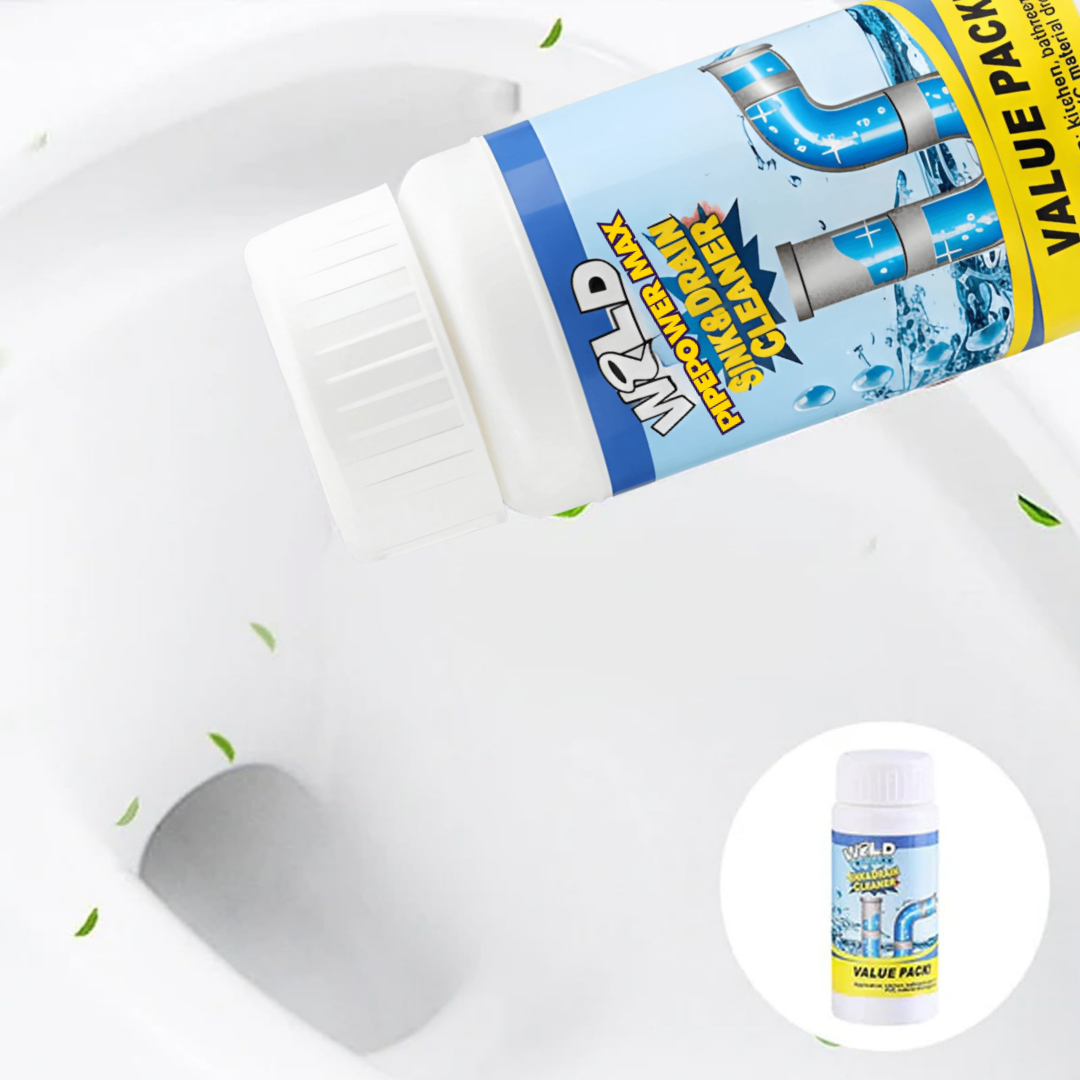 PipePower Max™ |  Kraftfull rör- och avloppsrensare för kök & badrum