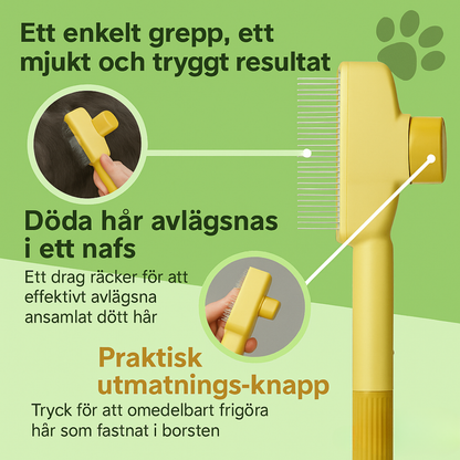 CatGroom™ | Borsten som tar bort underull utan kämpande