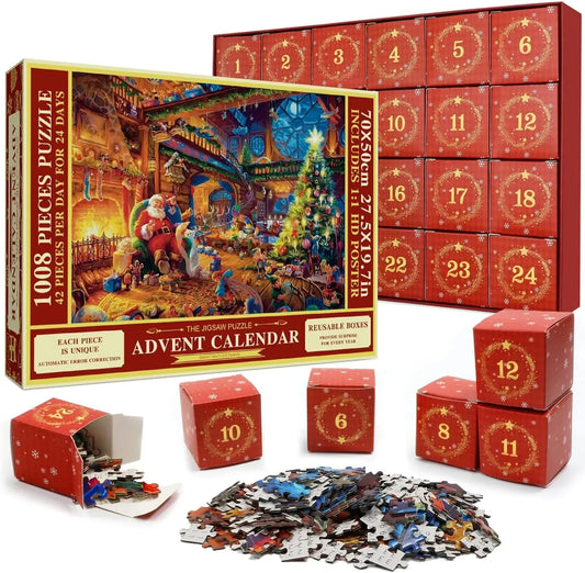 Puzzle Advent Calendar 2025 | Gör december månad magisk