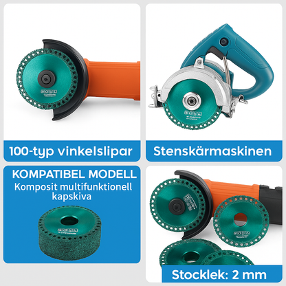DiamondKraftSkiva™ | Kraftfull slipning skiva med diamantprecision