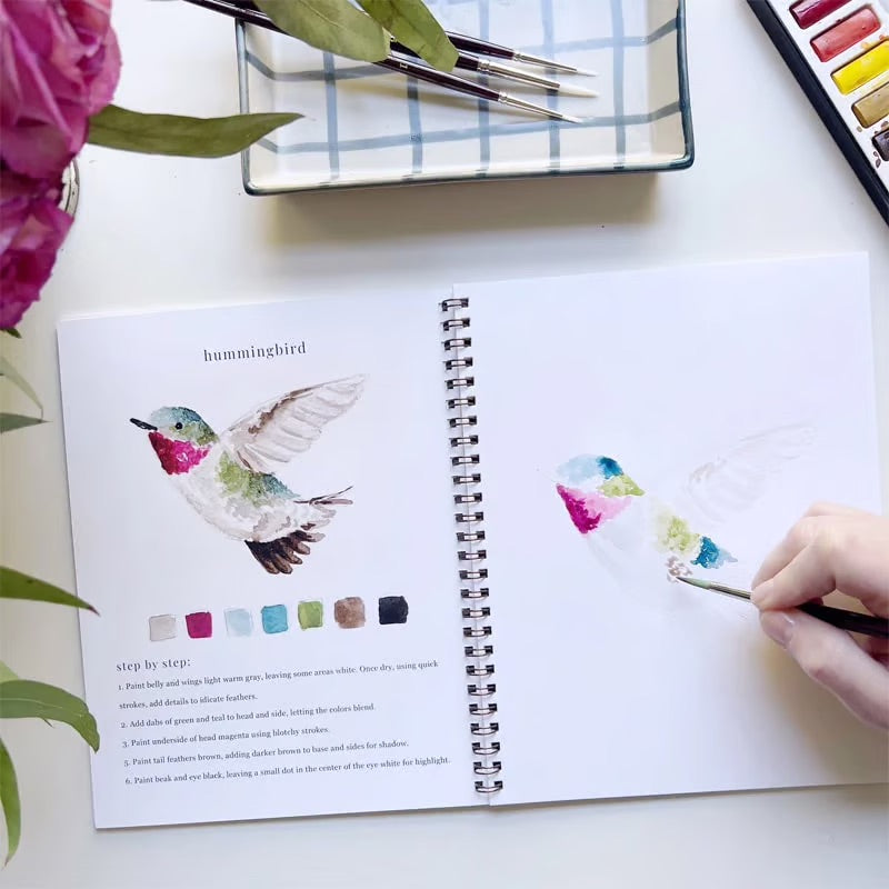 StartAkvarell™ | Tänd din kreativitet med vår roliga arbetsbok för akvarell!