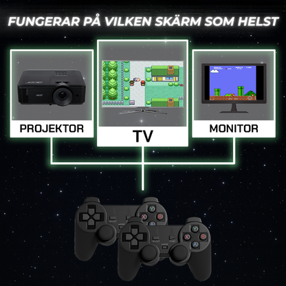 GameRox G11 Pro™ | Återupplev barndomen med retrospel