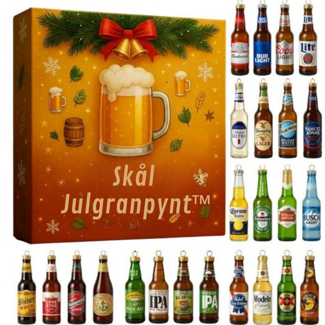 Skål Julgranpynt™ | 5 exklusiva dryckeskalendrar för julens alla stunder