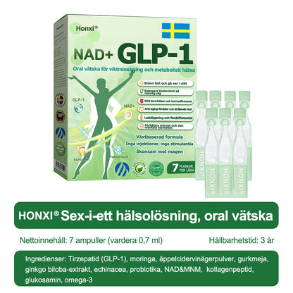 SmartHealth™ NAD+GLP-1 Oral vätska för viktminskning och metabolisk hälsa! Se erbjudandena
