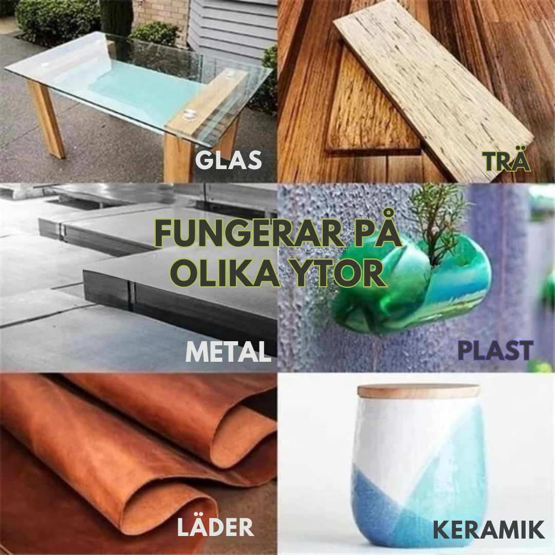 FixItAll™ | Vattentätt, dammtätt, höghållfast lim – reparera vad som helst på några sekunder