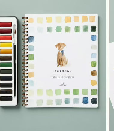 StartAkvarell™ | Tänd din kreativitet med vår roliga arbetsbok för akvarell!