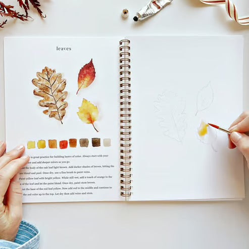 StartAkvarell™ | Tänd din kreativitet med vår roliga arbetsbok för akvarell!