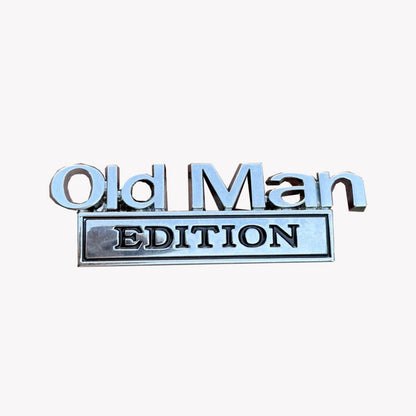 OldManEdition™ | Rolig emblem för din bil