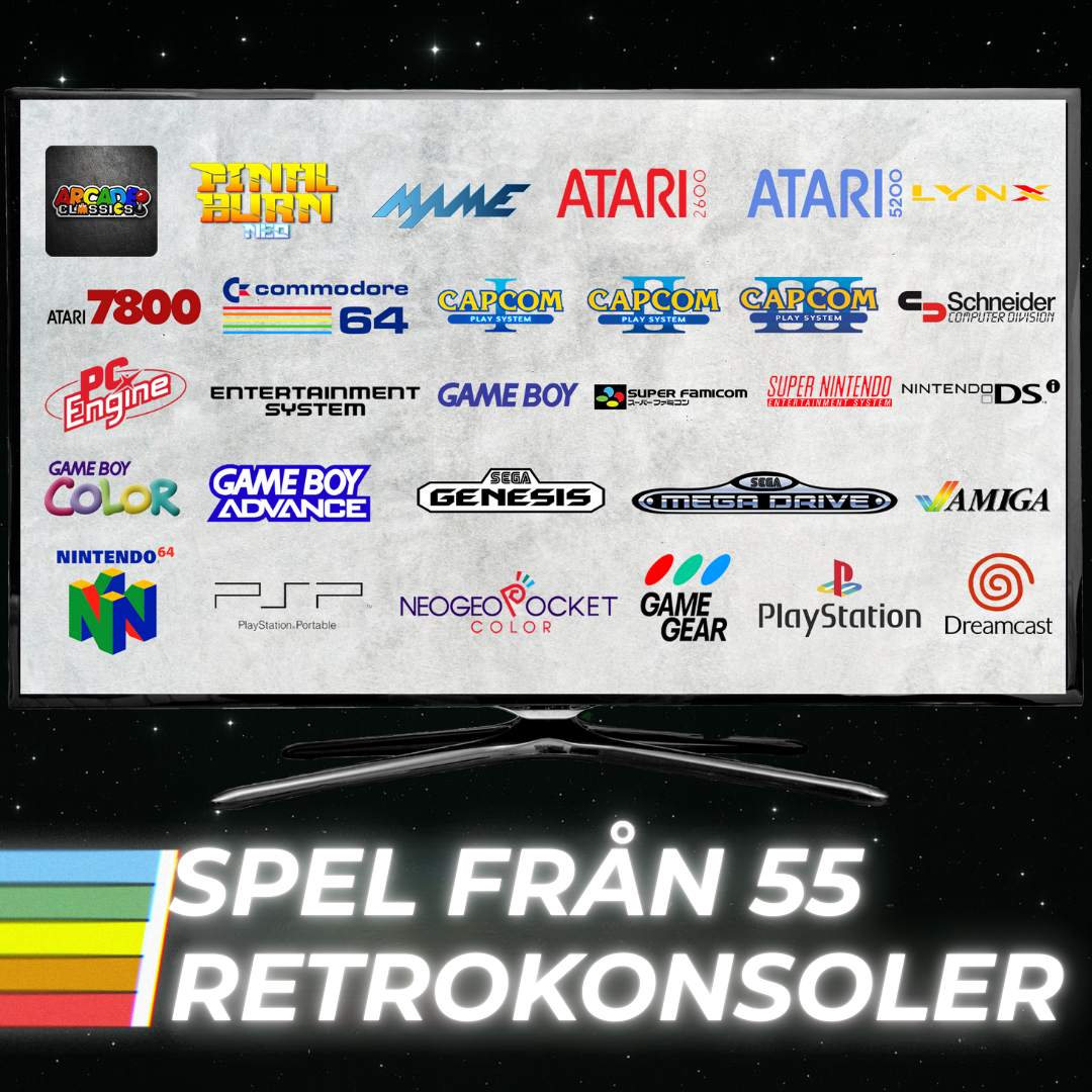 GameRox G11 Pro™ | Återupplev barndomen med retrospel